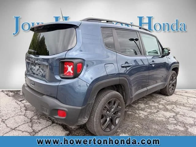 Used 2022 Blue Jeep Altitude image 4