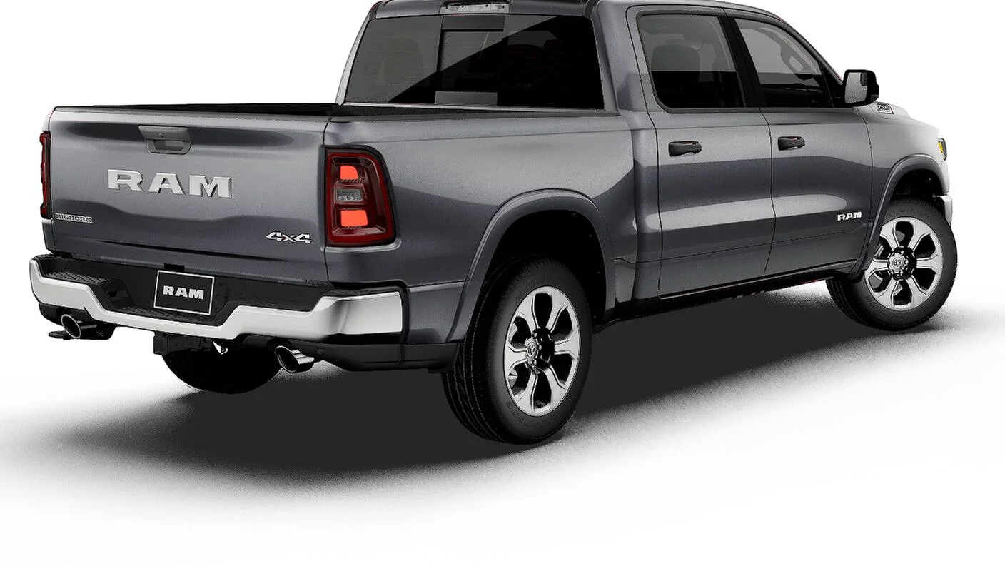 New 2027 Granite Crystal Metallic Clear-Coat Exterior Paint RAM Big Horn/Lone Star image 28