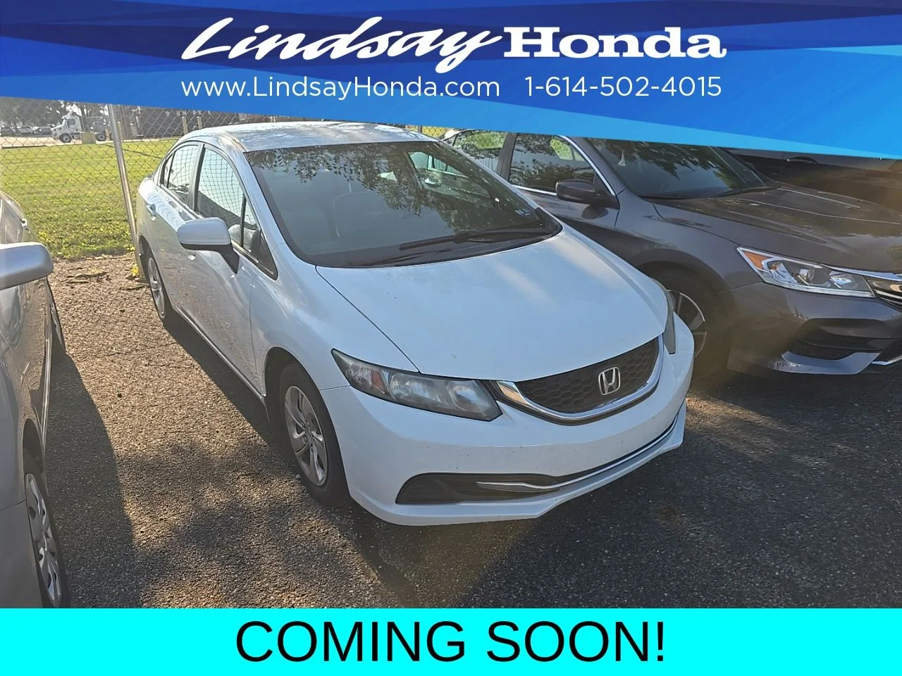 Used 2015 Taffeta White Honda LX image 3