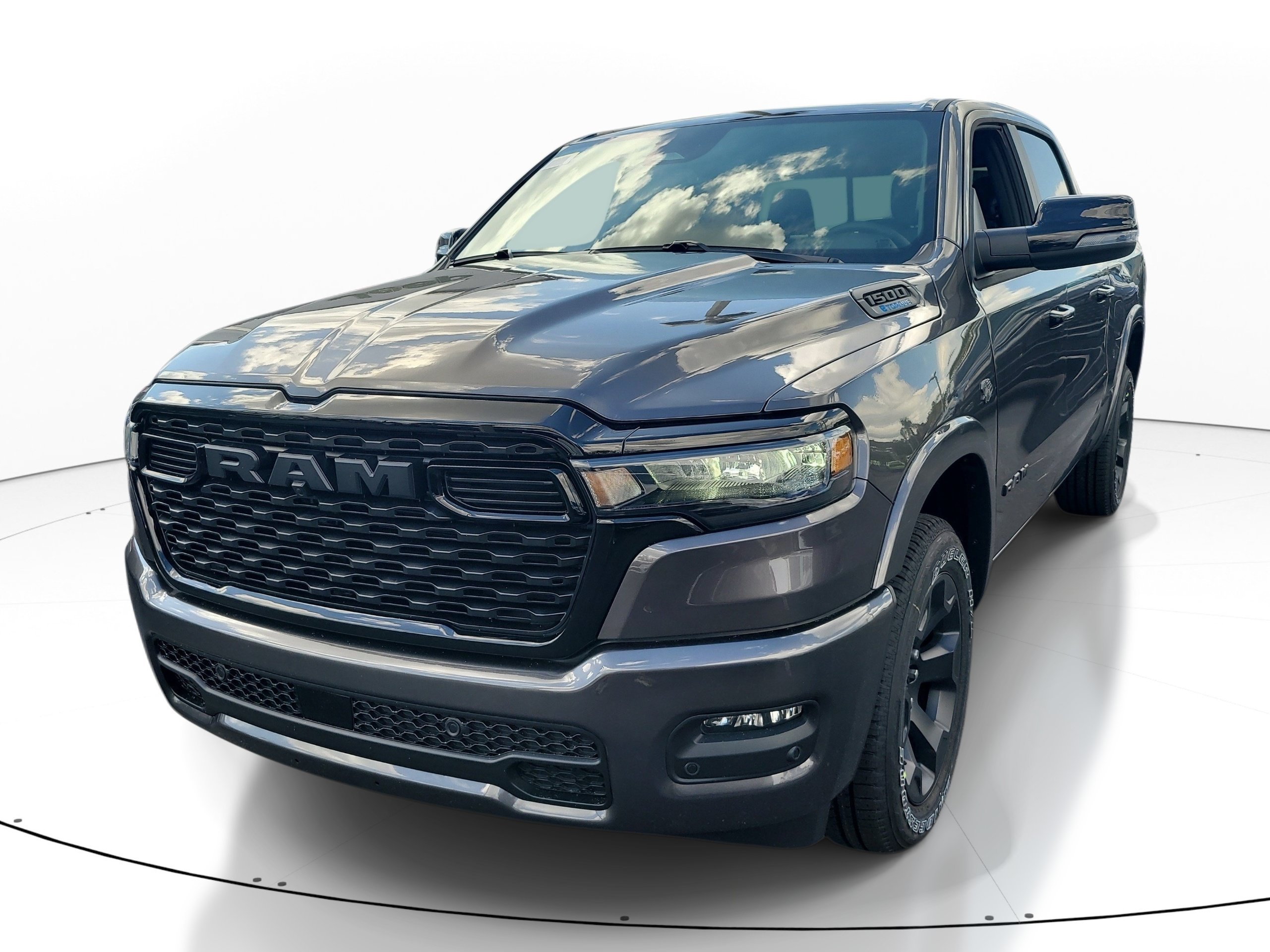 New 2027 Granite Crystal Metallic Clear-Coat Exterior Paint RAM Big Horn image 4
