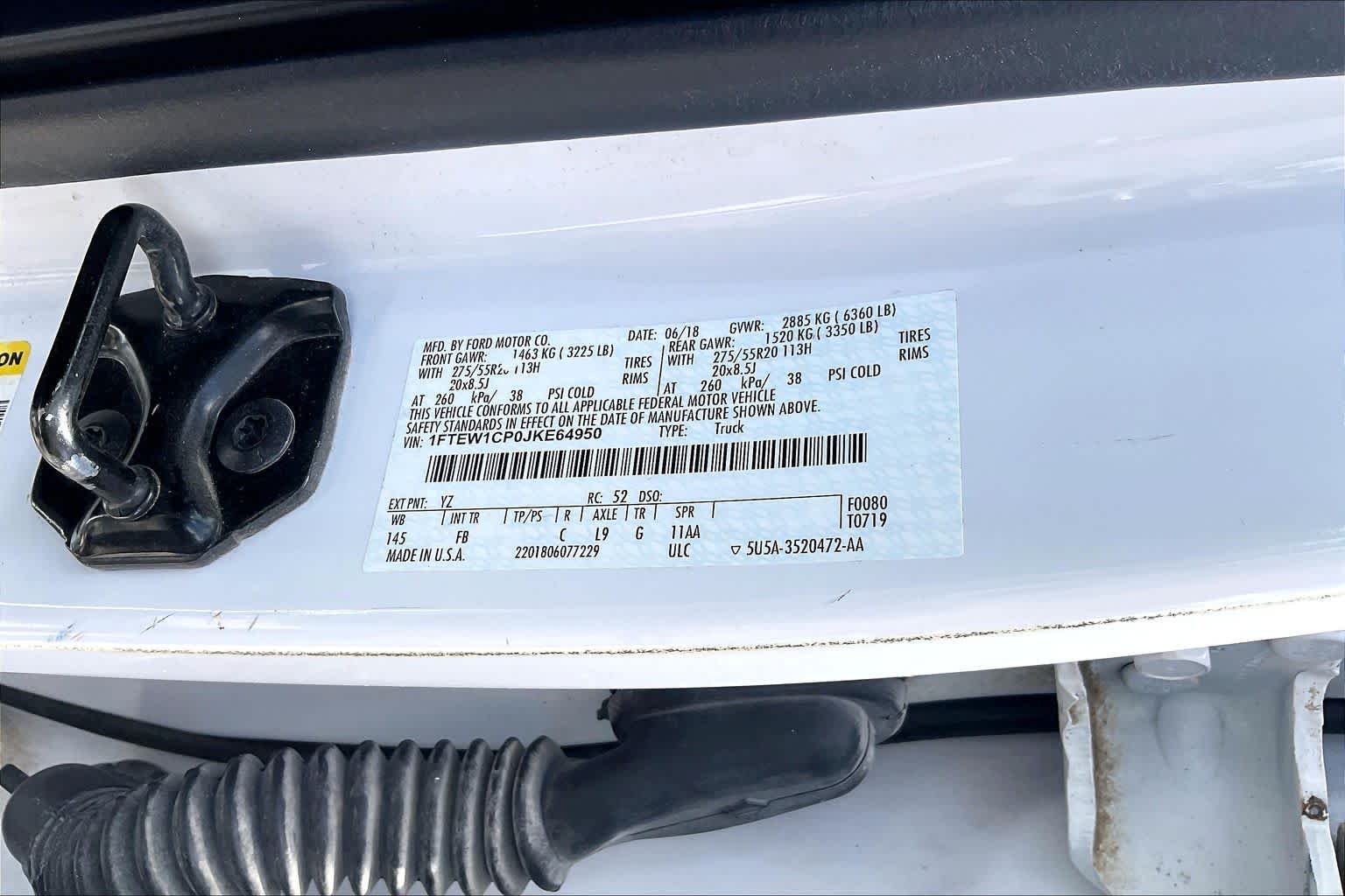 Used 2018 Oxford White Ford XLT image 35