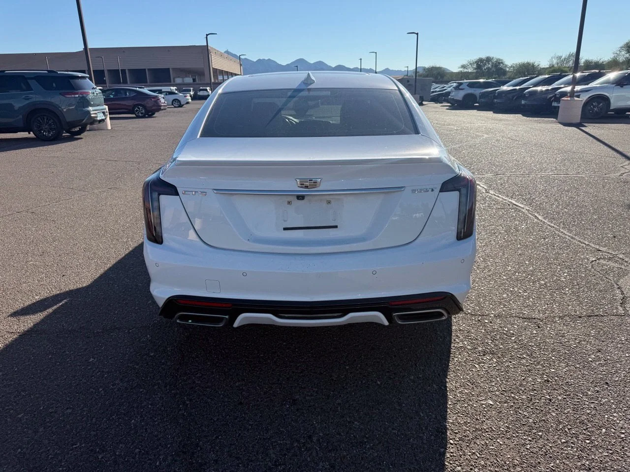 Used 2020 Summit White Cadillac Sport image 5