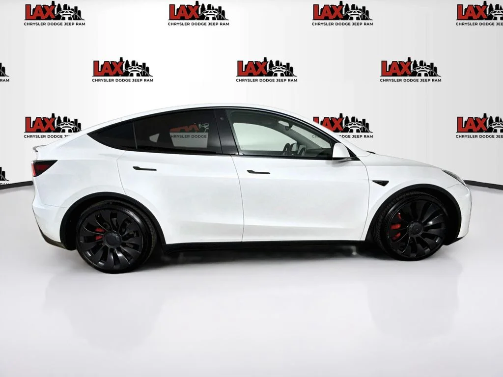 Used 2022 Yellow Tesla Performance image 8