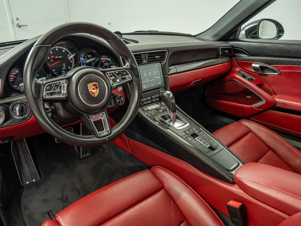 Used 2017 Black Porsche Turbo image 4