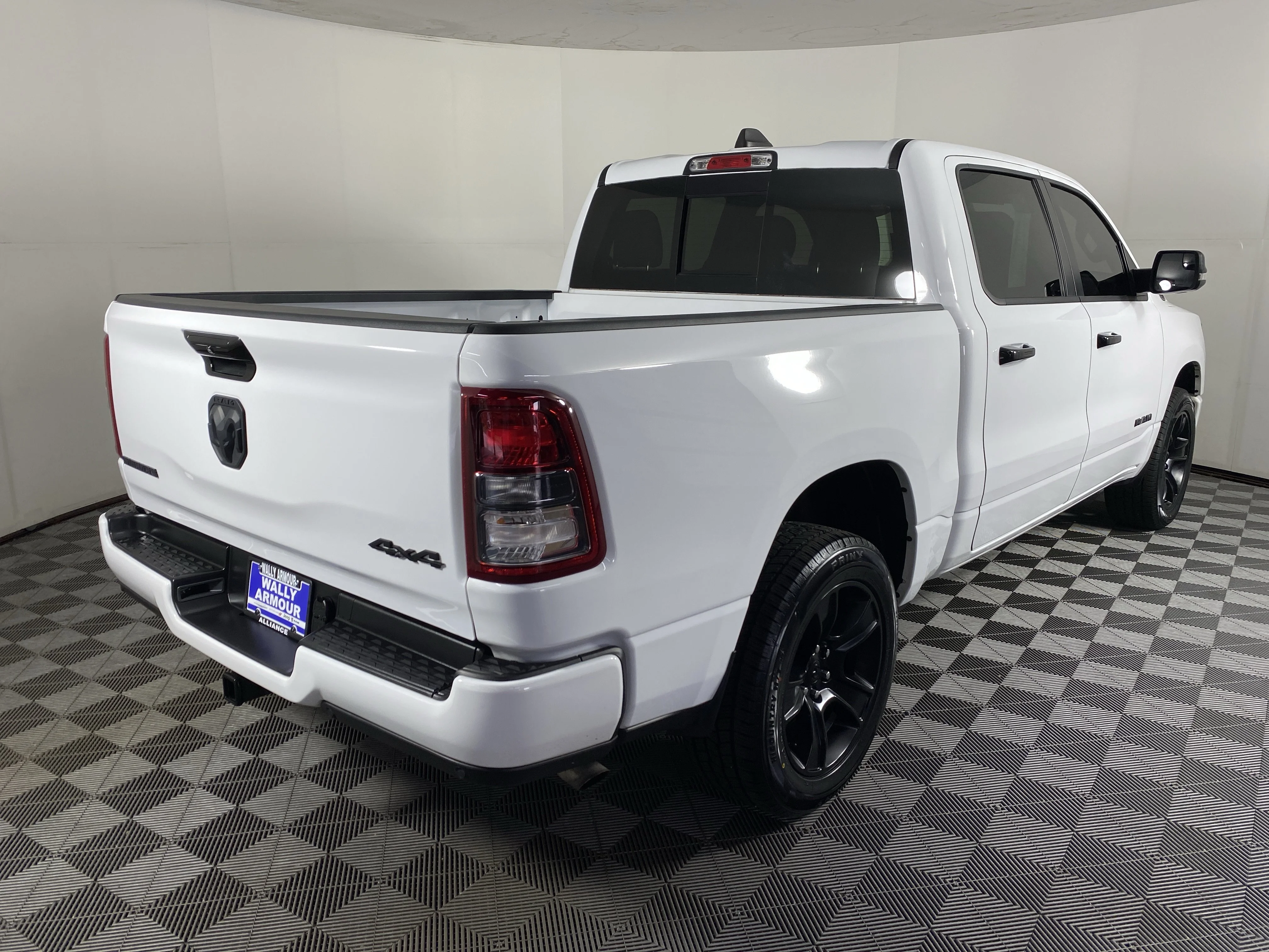 Used 2024 Bright White Clearcoat Ram Big Horn image 8