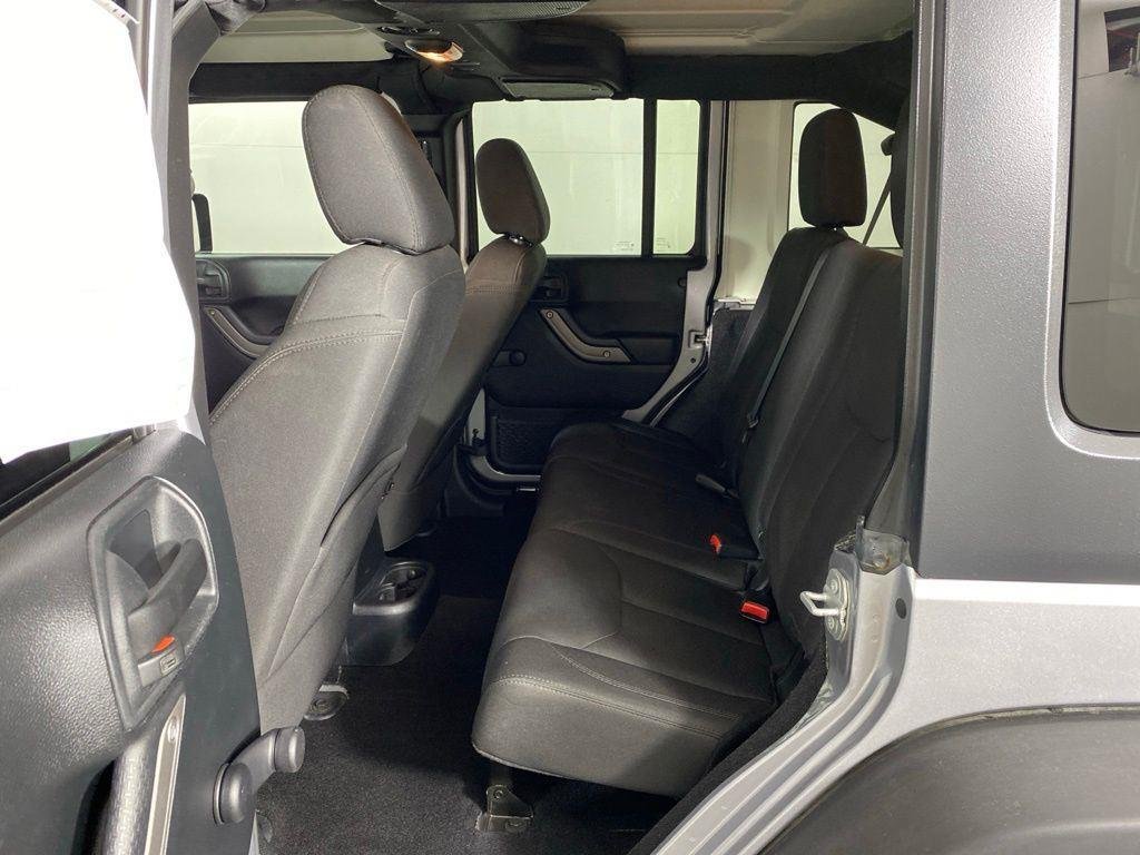Used 2016 Billet Silver Metallic Clearco Jeep Unlimited Sport image 12