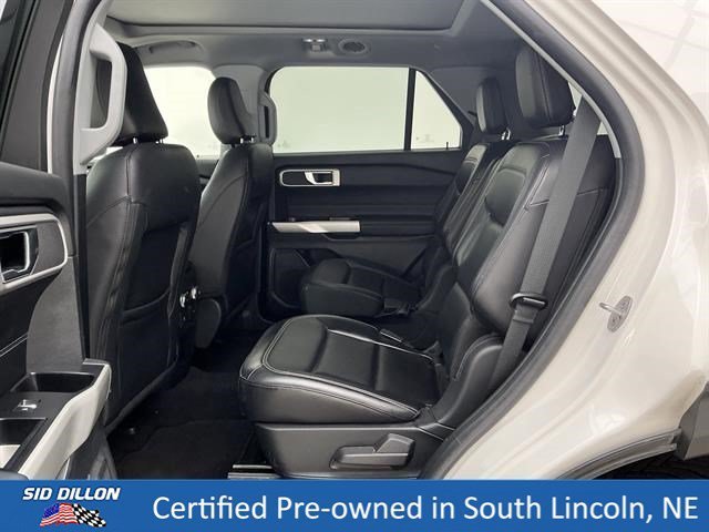 Used 2021 Star White Metallic Tri-Coat Ford XLT image 19
