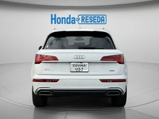 Used 2023 GLACIER WHITE METALLIC Audi S line Premium image 4