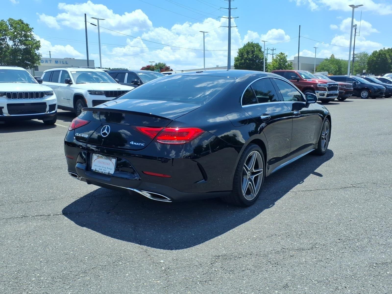Used 2021 Black Mercedes-Benz CLS 450 image 2