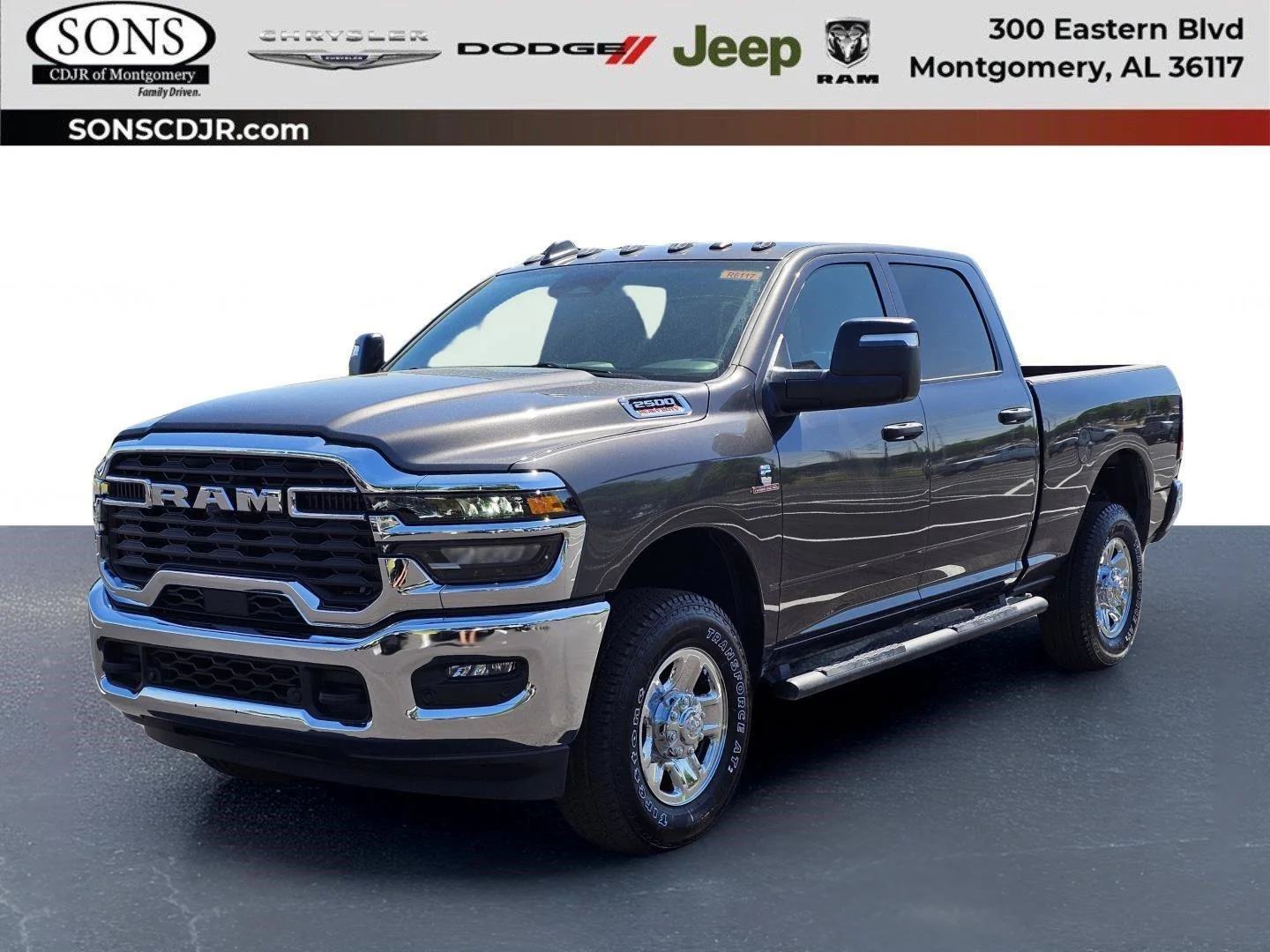 New 2026 Granite Crystal Metallic Clearcoat Ram Tradesman image 1