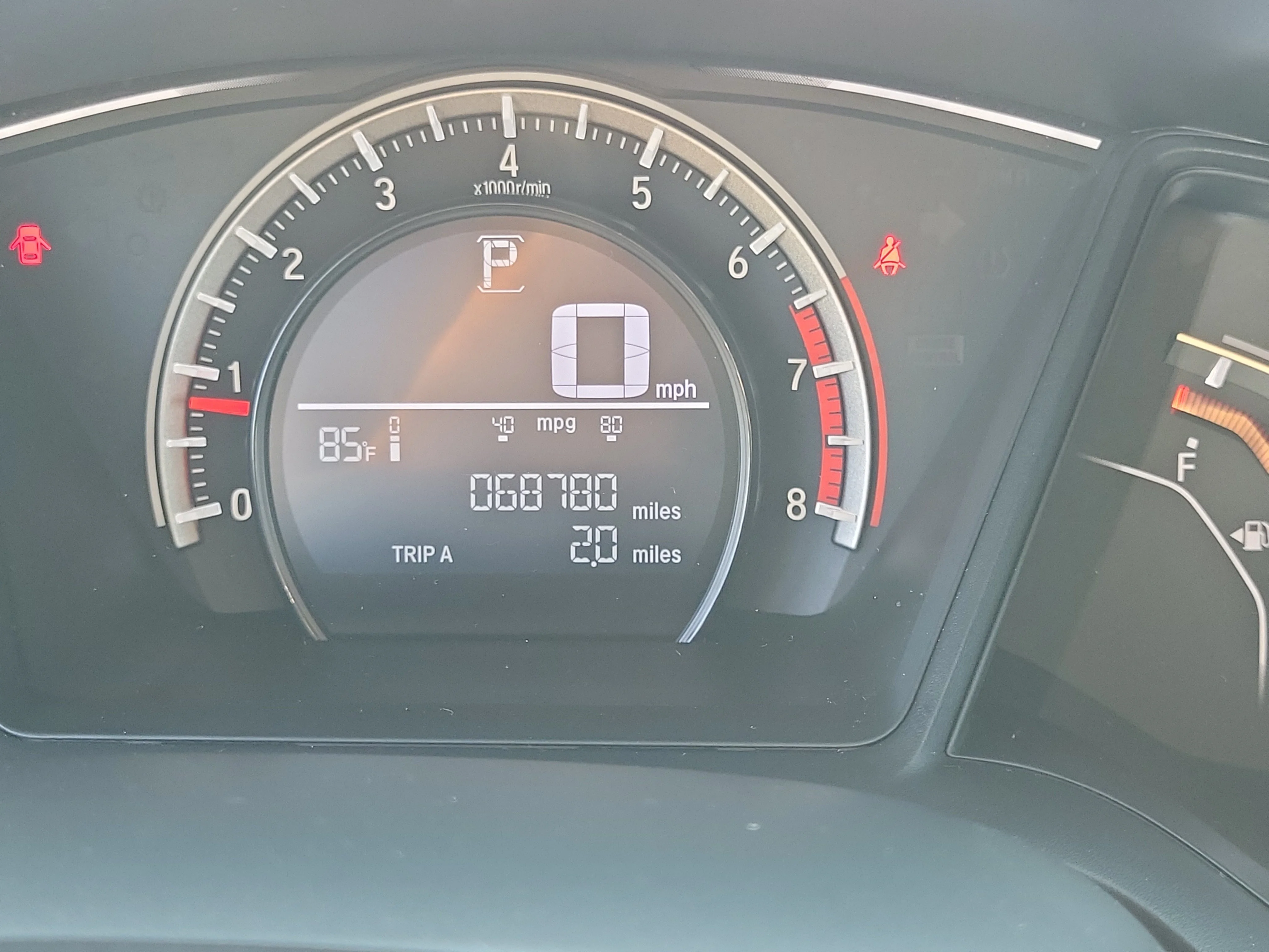 Used 2017 Rallye Red Honda Sport image 25