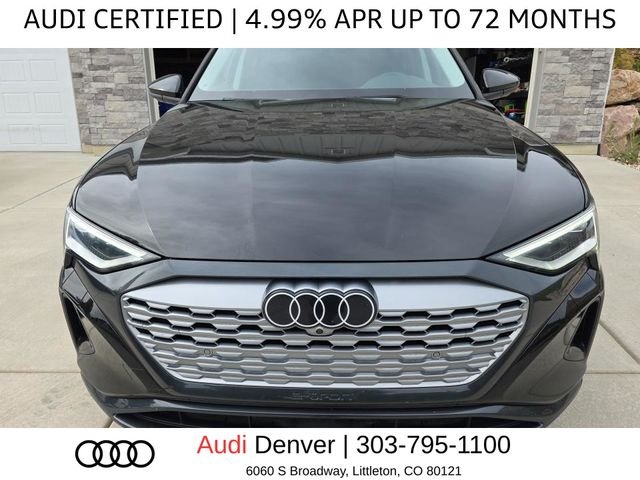 Used 2024 Audi Q8 e-tron Premium Plus with VIN WA15AAGE6RB025507 for sale in Littleton, CO