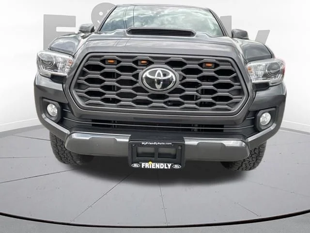Used 2022 Magnetic Gray Metallic Toyota TRD Sport image 21