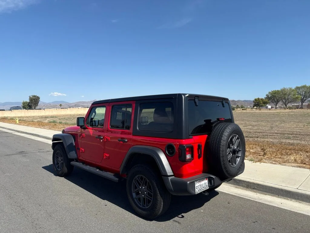 Used 2025 Red Jeep Sport S image 6