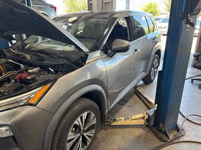 Certified Used 2021 Gray Nissan SV image 3