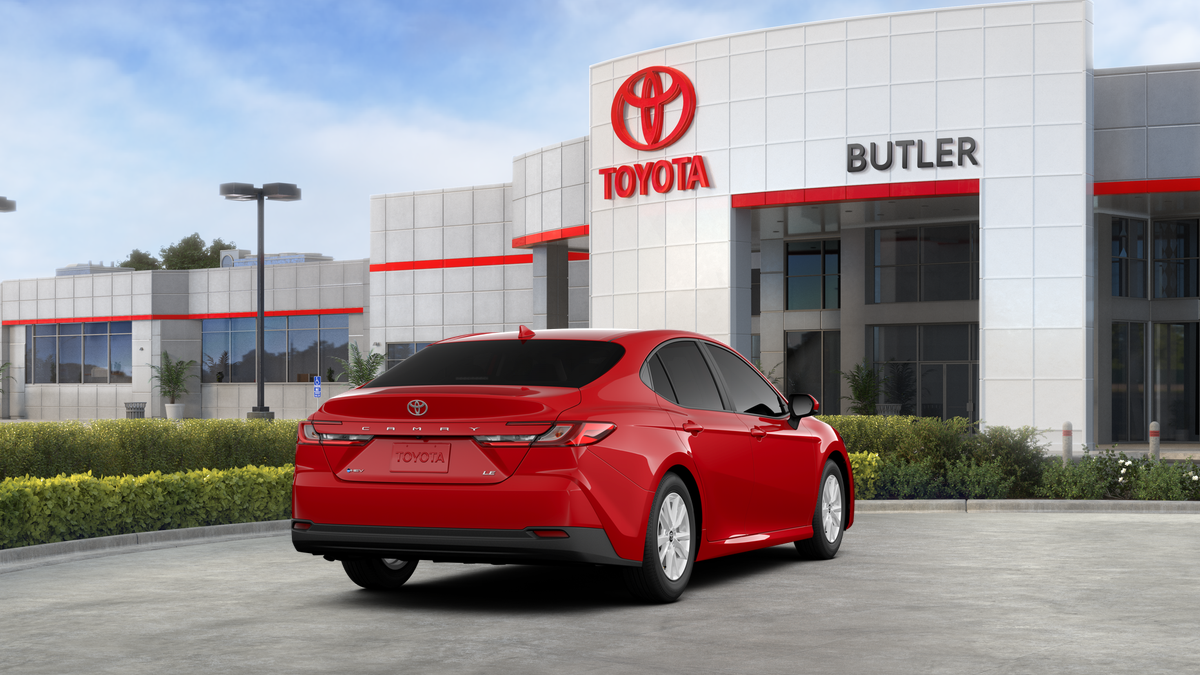 New 2026 Supersonic Red Toyota LE image 65