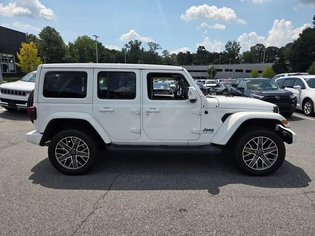 Used 2023 White Jeep Sahara 4xe image 10