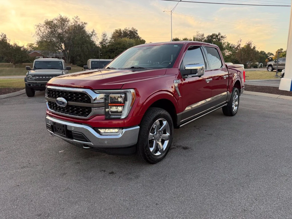 Used 2022 Red Ford King Ranch image 3