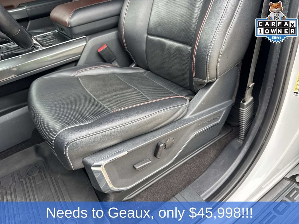 Used 2023 White Ford Lariat image 38