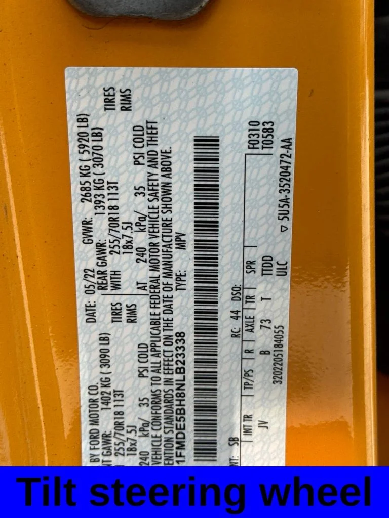 Used 2022 Orange Ford Outer Banks image 15