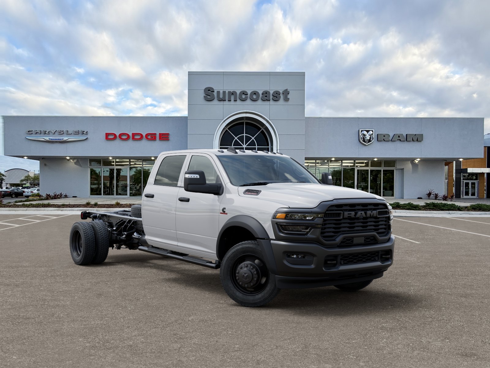 New 2026 Bright White Clear-Coat Exterior Paint RAM Tradesman image 5