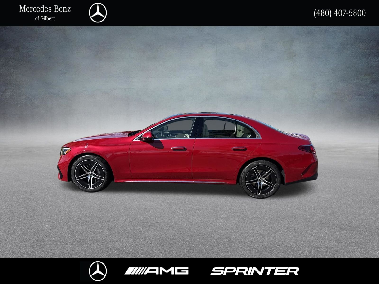 New 2026 MANUFAKTUR Patagonia Red Metallic Mercedes-Benz E 350 image 3