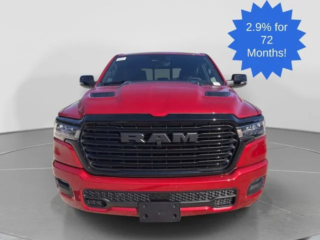 New 2026 Molten Red Pearl-Coat Exterior Paint RAM Laramie image 13