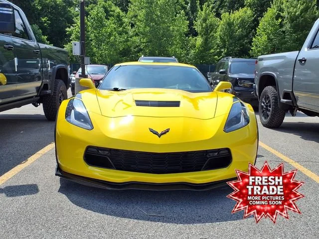 Used 2019 CORVETTE RACING YELLOW TINTCOAT Chevrolet Grand Sport 3LT image 3