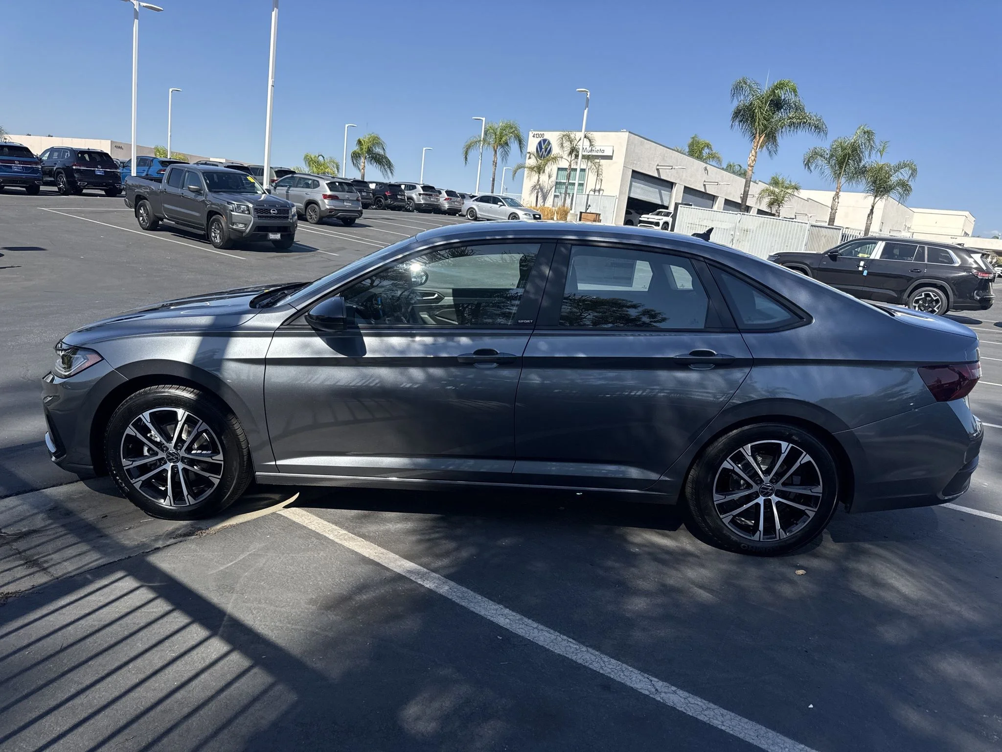 New 2027 Platinum Gray Metallic Volkswagen Sport image 4