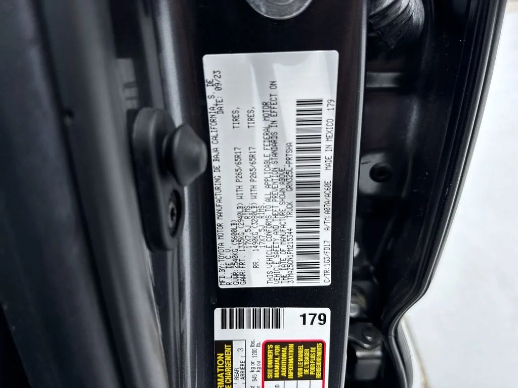 Used 2023 Magnetic Gray Metallic Toyota TRD Sport V6 image 60