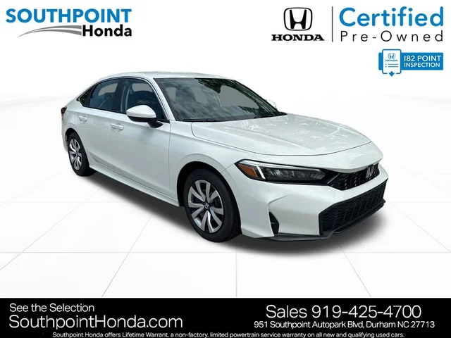 2026 Honda Civic Sedan 2WD LX