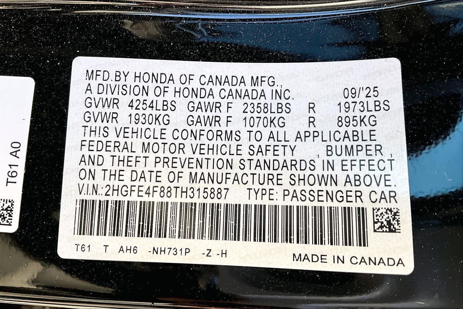 2026 Honda Civic Sport - Photo 33