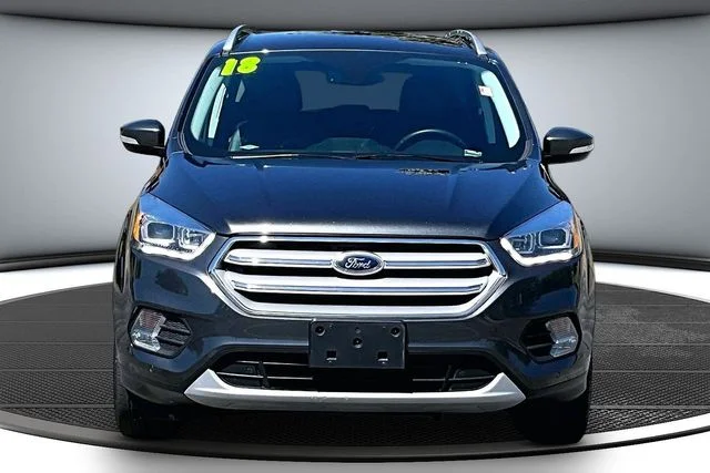 Used 2018 Magnetic Metallic Ford Titanium image 2