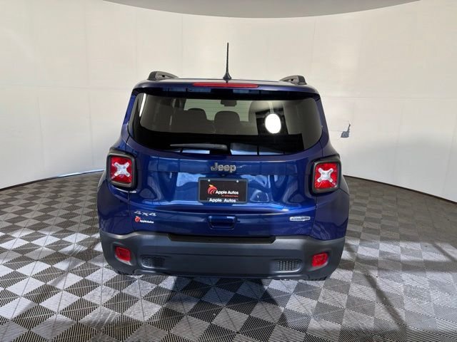 Certified Used 2021 Blue Jeep Latitude image 8