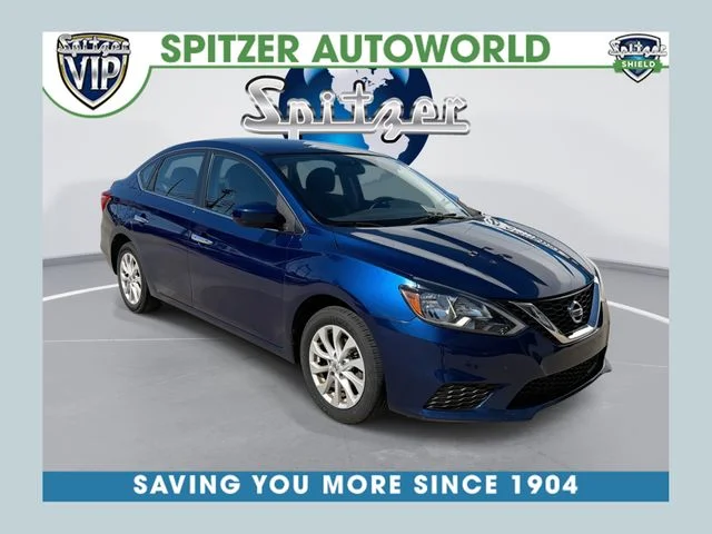 Used 2019 Blue Nissan SV image 1
