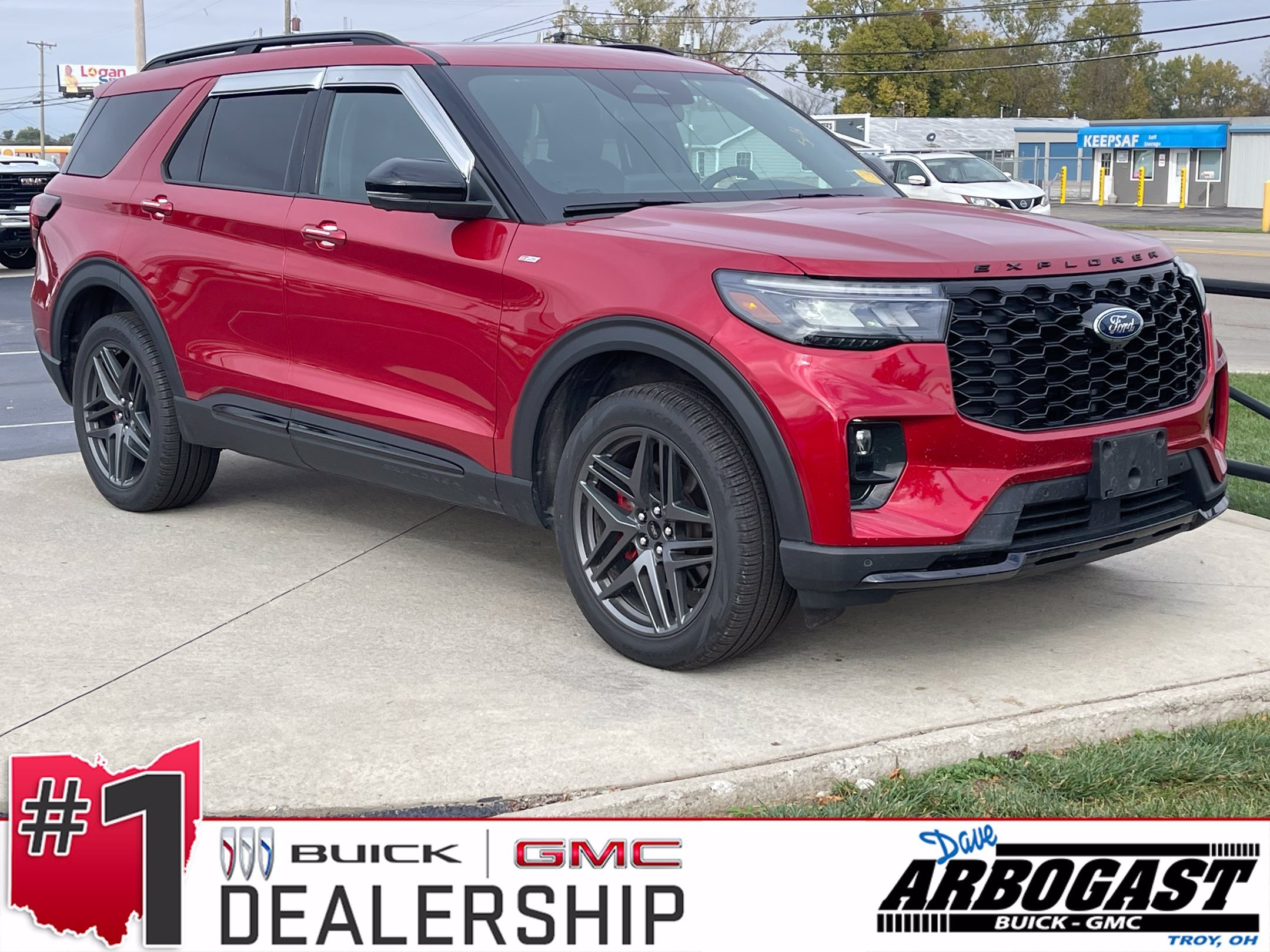Used 2025 Red Metallic Ford ST-Line image 1