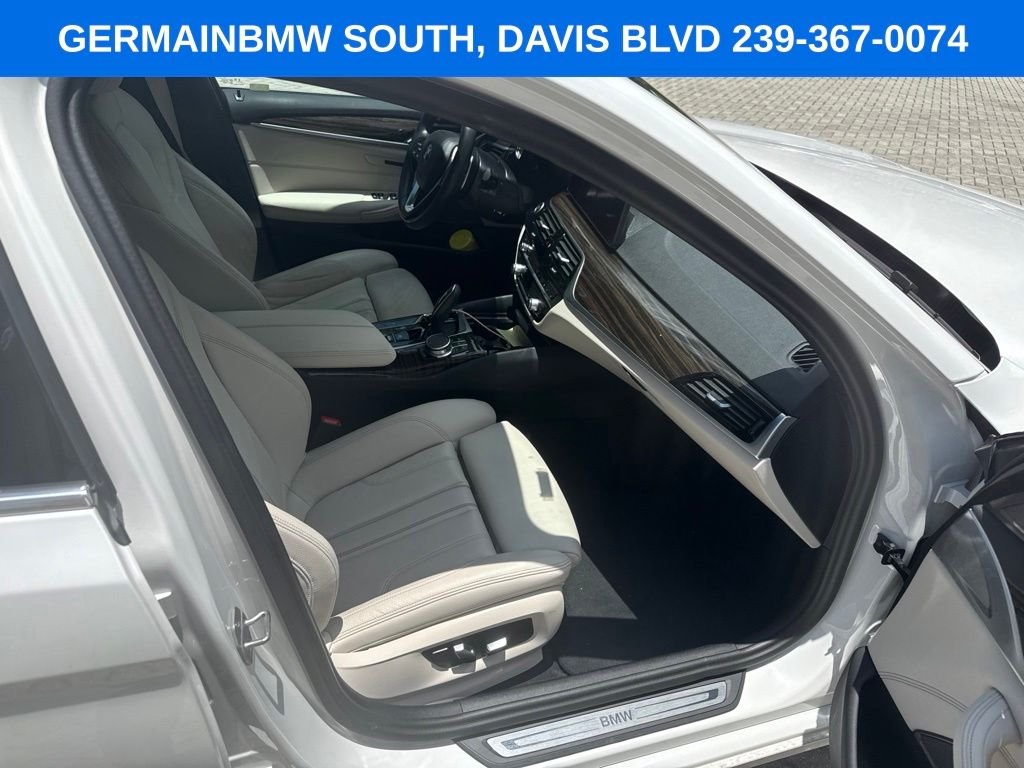 Certified Used 2023 White Metallic BMW 540i image 21
