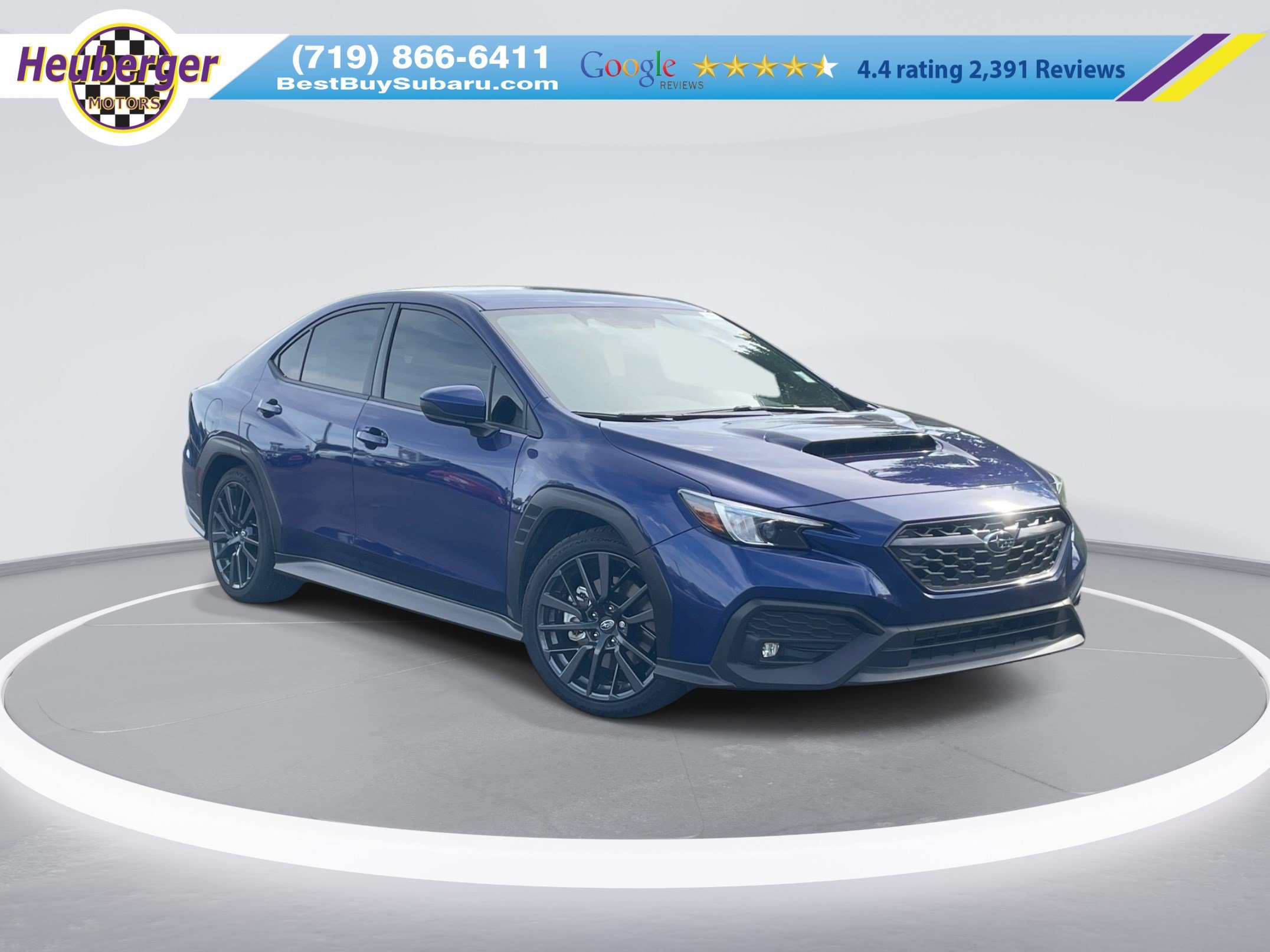 Used 2022 Sapphire Blue Subaru Premium image 1
