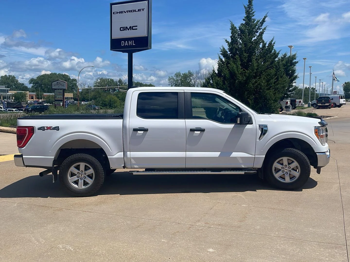 Used 2022 Ford F-150 XLT with VIN 1FTFW1E57NKE34642 for sale in Winona, Minnesota