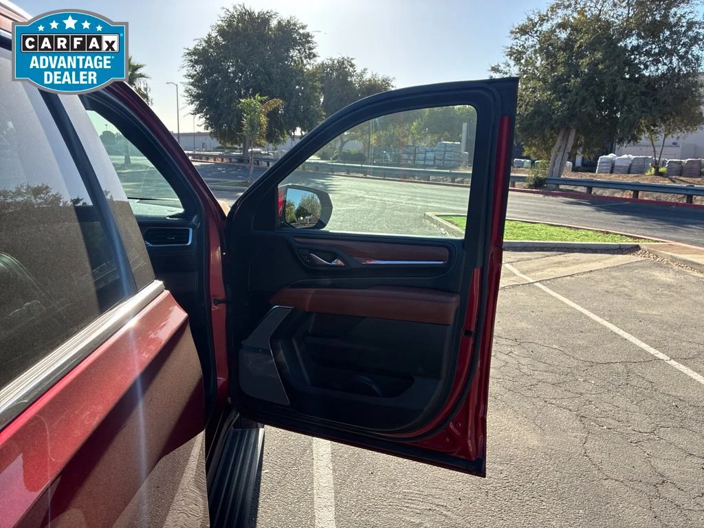 Used 2024 Volcanic Red Tintcoat GMC Denali Ultimate image 28