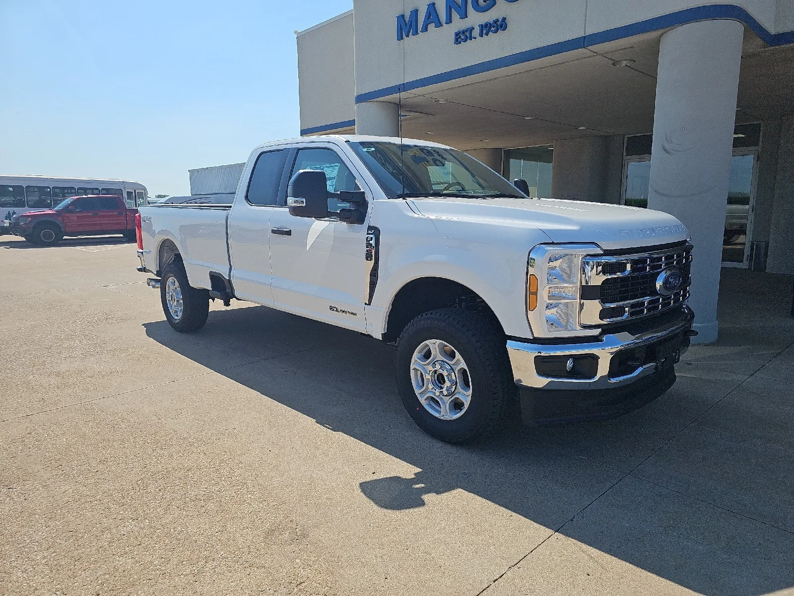 New 2026 Oxford White Ford F-250® XLT image 2