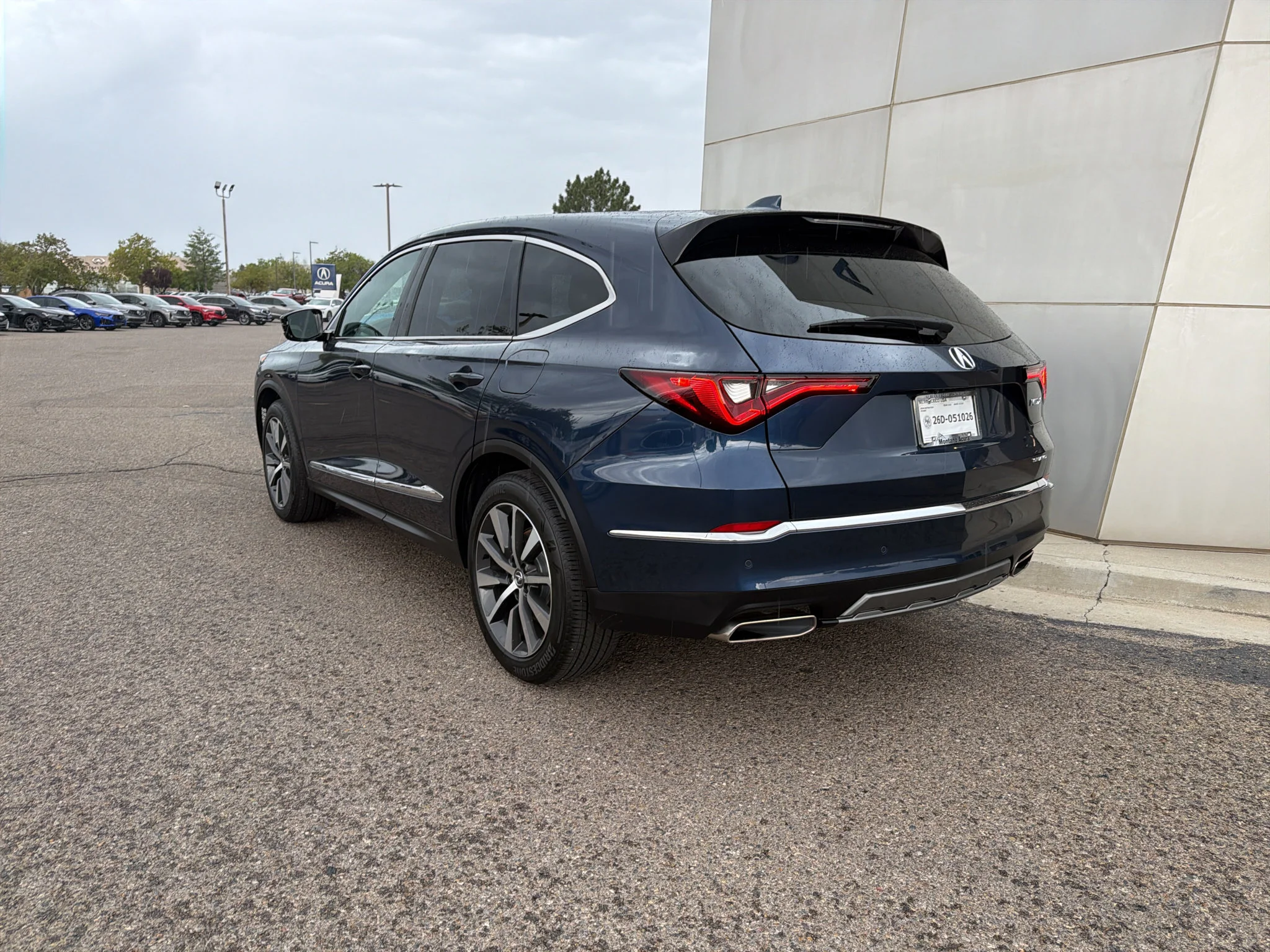 Certified Used 2026 Canyon River Blue Metallic Acura SH-AWD with Technology Package image 8