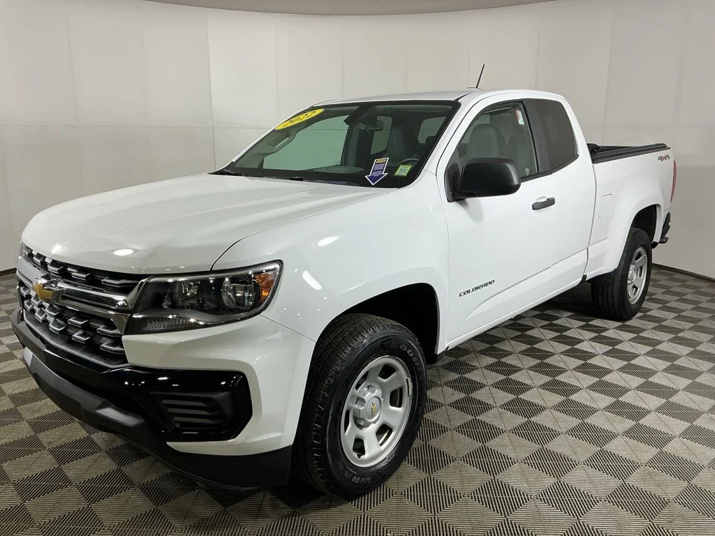 Certified Used 2022 White Chevrolet Work Truck image 5