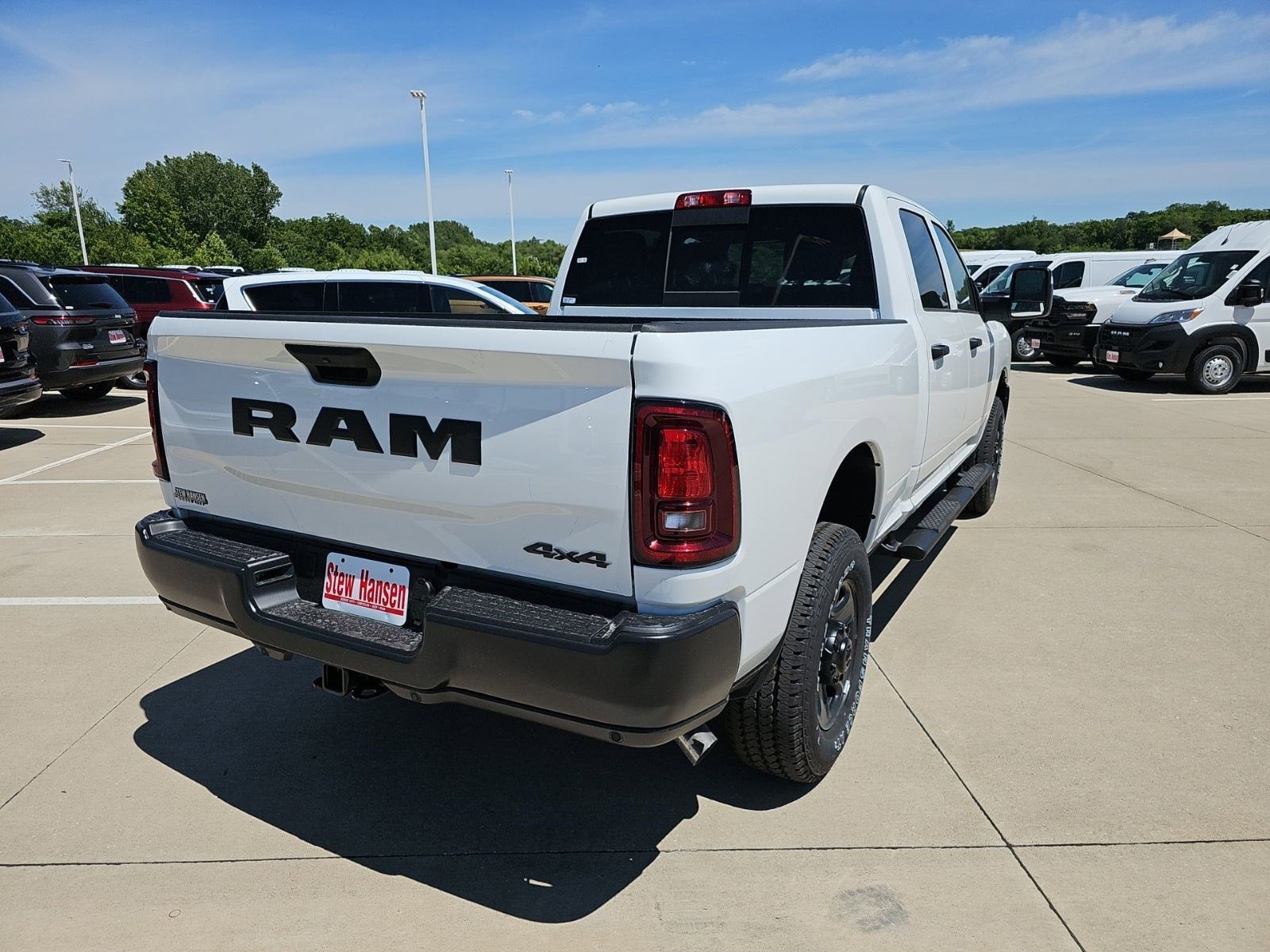 New 2026 Bright White Clearcoat Ram Tradesman image 5
