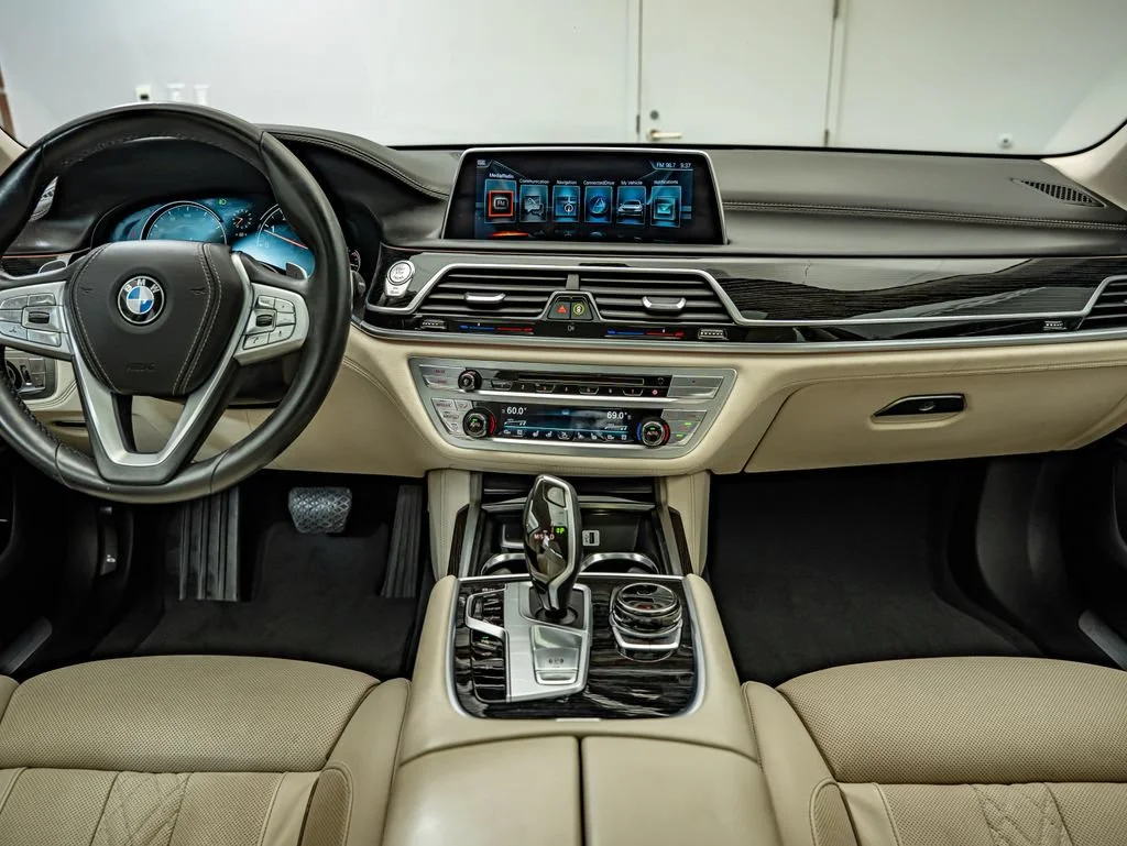 Used 2016 Gray Metallic BMW 740i image 32