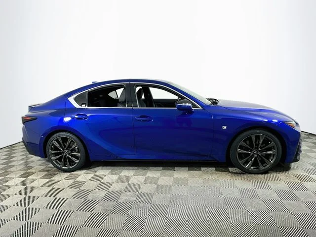 Certified Used 2021 Blue Lexus 350 F SPORT image 2