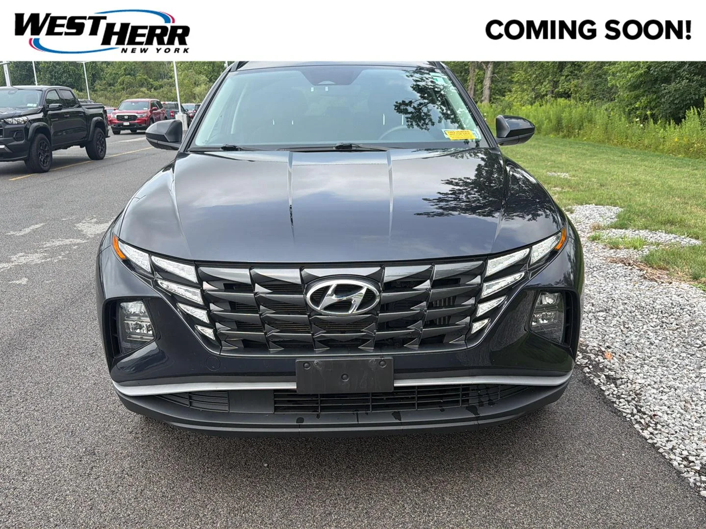 Used 2024 Deep Sea Hyundai Blue image 1