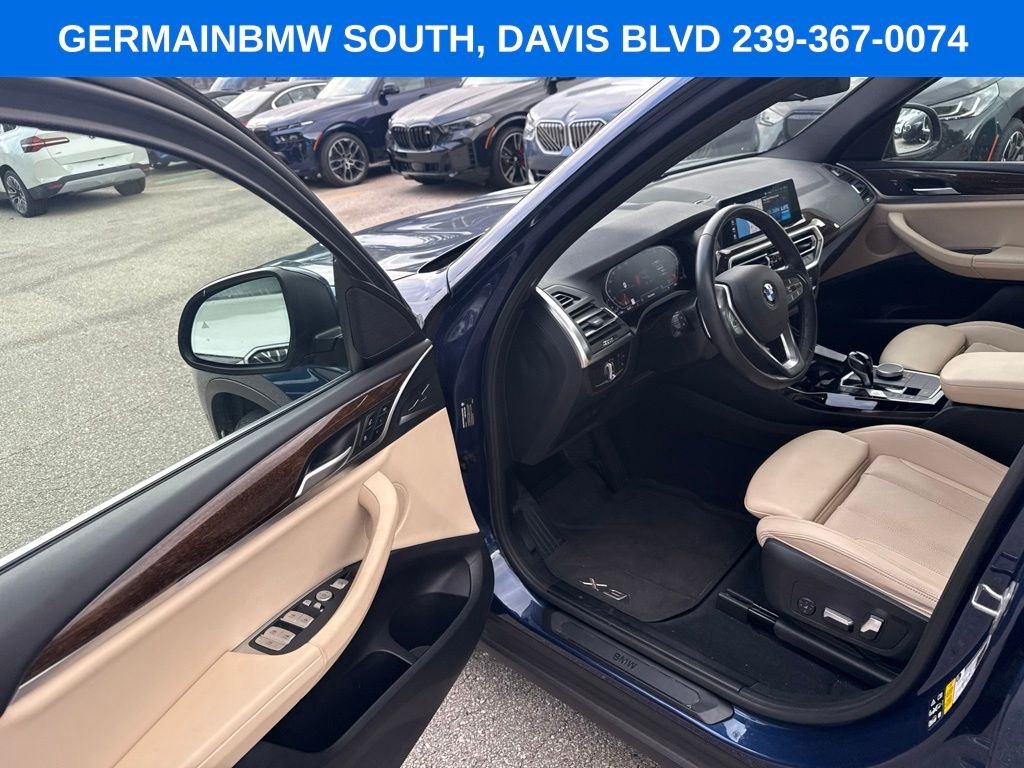 Certified Used 2023 Blue Metallic BMW xDrive30i image 11