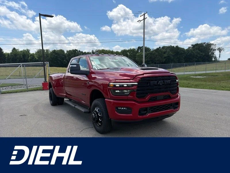 New 2026 Molten Red Pearl-Coat Exterior Paint RAM Laramie image 1