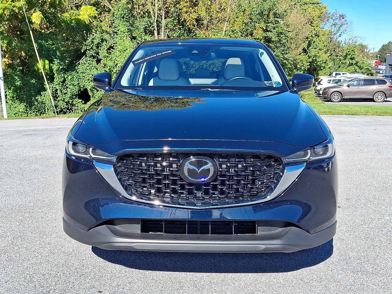 Certified Used 2023 Deep Crystal Blue Mica Mazda 2.5 S Preferred Package image 2